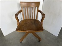 Krug Bros. Wood office chair
