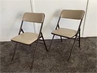 2 Cosco Folding Chairs