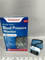 blood pressure monitor and oxygen tester