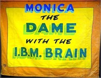 MONICA THE DAME WITH THE I.B.M. BRAIN SIDESHOW BAN