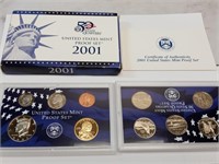 OF) 2001 us proof set