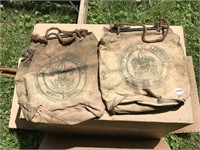 2 Vintage Boy Scout Canvas Canteens