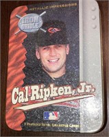 Cal Ripken Jr Metallic Iron Oriole Cards Unopened