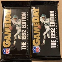 2 - 1992 Playoff Game Day Unopened Packs