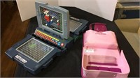Games, electronic battleship and leap pad Consol