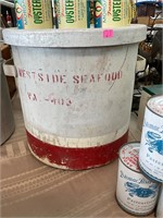 Westside Seafood VA 403 Oyster Bucket