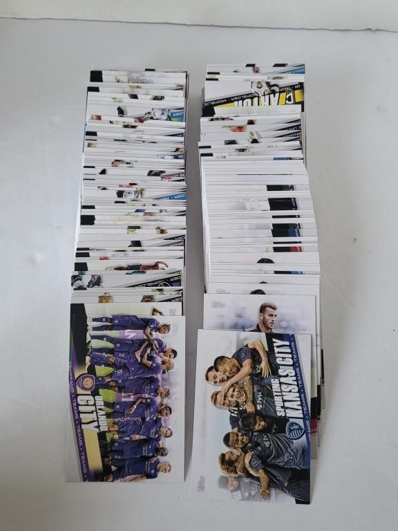 150+ 2022 Topps MLS Soccer Cards