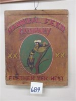 Hannibal Feed Co. Hand Painted Cutting Board