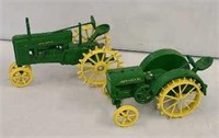 2x- JD G & GP Tractors 1/16 Scale Models