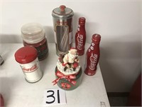 Coca-Cola Straw Holder, Sugar Dispenser, Misc.