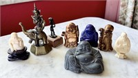 Vintage Buddhist / Buddha Figurine Lot