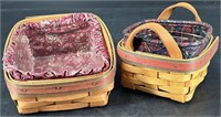 2 Longaberger Baskets