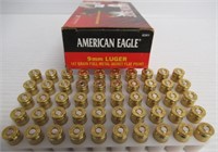 (50) Rounds of American Eagle 9mm luger 147GR
