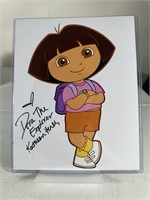 (SIGNED) PHOTO - DORA THE EXPLORER - BY KATHLEEN