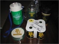 Lot of Baylor Cups-Coasters-Coolers