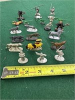 Misc Pcs of Ral Partha Pewter figs 20pcs, 70s-90s