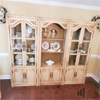 Three Section China Cabinet