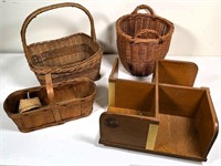 vintage baskets & related