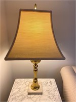 Brass Lamp w/Shade