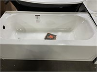 Maui 60 in. x 30 in. Soaking Bathtub with Left