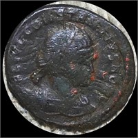 324-327 AD Constantius II Coin LIGHT CIRC