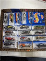 Box of 15 Hot Wheels All Dated in 1990's All NIB