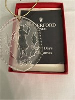 WATERFORD CHRISTMAS ORNAMENT     1995