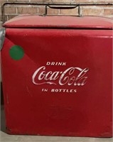 Vintage Metal Coca Cola Cooler16 x 16 x 12