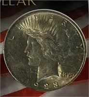 1923-P Morgan Silver Dollar MS63 Collectible COIN