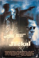 Autograph Signed Jackal Poster