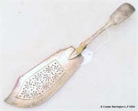 William IV Sterling Silver Pierced Fish Slice