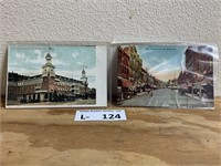 (2) Vintage Hot Springs AR Postcards
