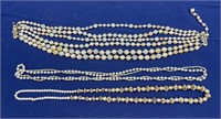 3 Fashion Pearl Necklaces