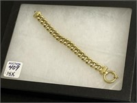 Ladies 14K Gold Chain Length Bracelet