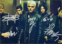 Autograph COA My Chemical Romance Photo