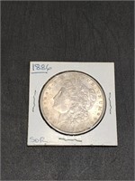 1886 Morgan Silver Dollar