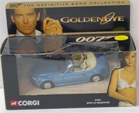 007 GOLDENEYE CORGI BMW Z3 ROADSTER MODEL