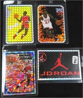 Four (4) Michael Jordan Stickers? I believe