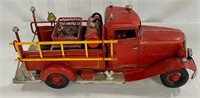 Decorator Metal Fire Truck