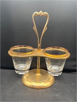 Vintage Bar Condiment Dishes