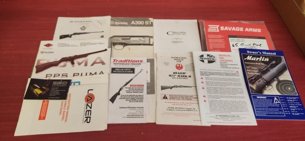 Assorted Gun Manuals