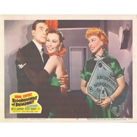Bloodhounds of Broadway  1952 original vintage lob