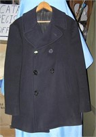 Vintage WWII Navy Pea coat