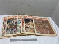 Qty=9 Sporting News 1980 Basketball/Football