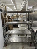 Seco 4-Tier Rolling Cart