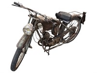 1939 French Armor Motorbike (Does Run)