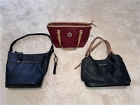 Set of Three Kim Rogers Handbags