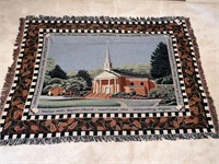 Walnut Hills Baptist Church Tapestry Throw