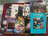 STACK OF LAS VEGAS RELATED BOOKS