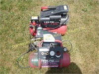 (2) 1HP CRAFTSMAN PORTABLE COMPRESSOR